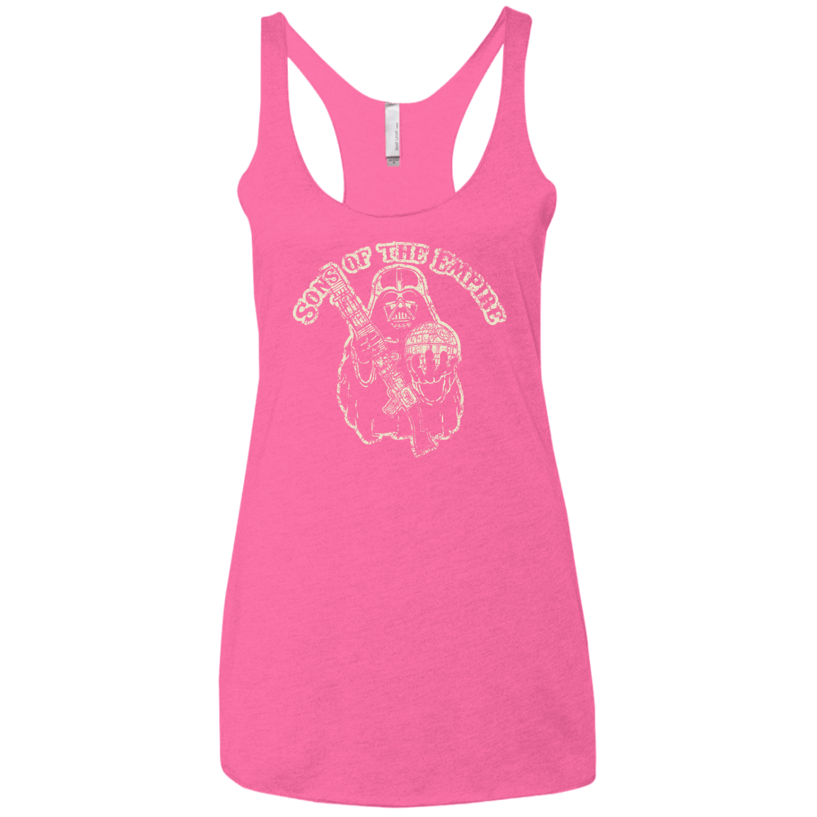 T-Shirts Vintage Pink / X-Small Sons of the empire Women's Triblend Racerback Tank