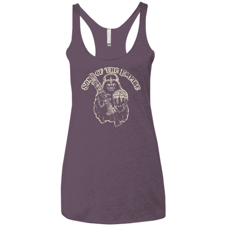 T-Shirts Vintage Purple / X-Small Sons of the empire Women's Triblend Racerback Tank