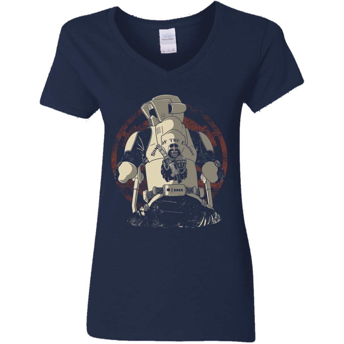 T-Shirts Navy / S Sons of the Empire Women's V-Neck T-Shirt