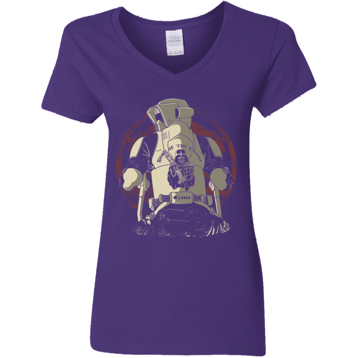 T-Shirts Purple / S Sons of the Empire Women's V-Neck T-Shirt