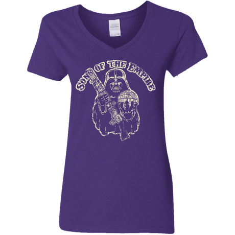 T-Shirts Purple / S Sons of the empire Women's V-Neck T-Shirt