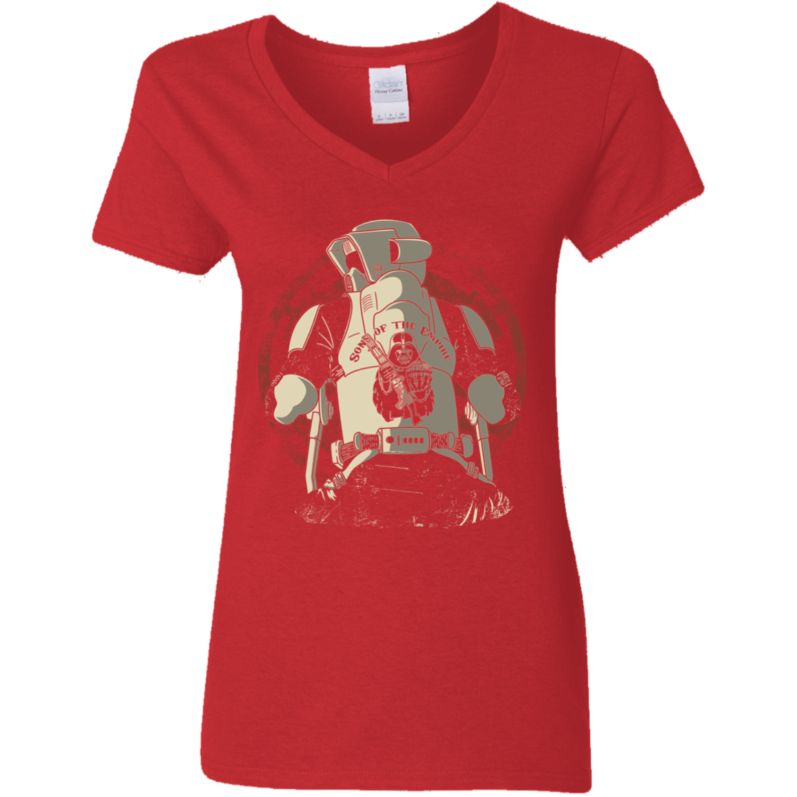 T-Shirts Red / S Sons of the Empire Women's V-Neck T-Shirt