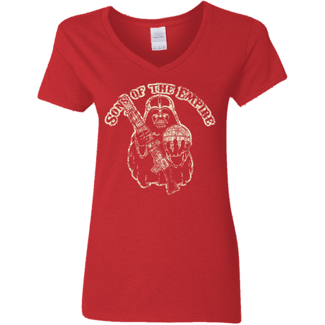 T-Shirts Red / S Sons of the empire Women's V-Neck T-Shirt