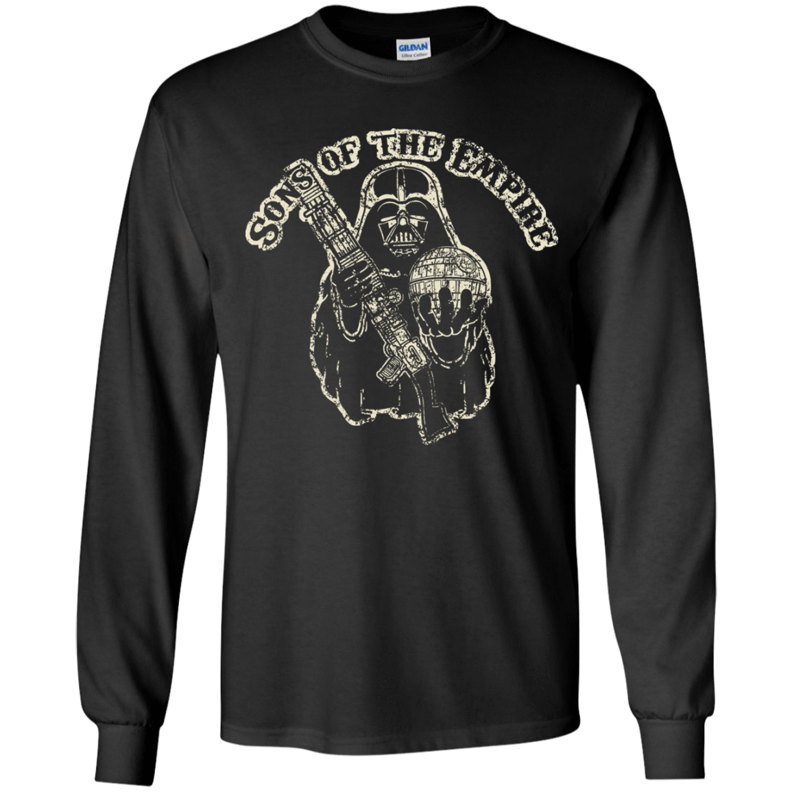 T-Shirts Black / YS Sons of the empire Youth Long Sleeve T-Shirt