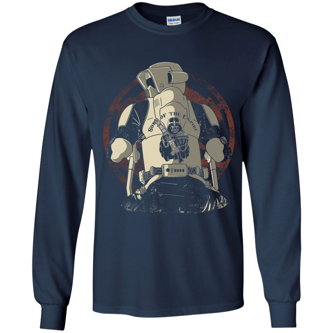 T-Shirts Navy / YS Sons of the Empire Youth Long Sleeve T-Shirt