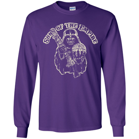 T-Shirts Purple / YS Sons of the empire Youth Long Sleeve T-Shirt