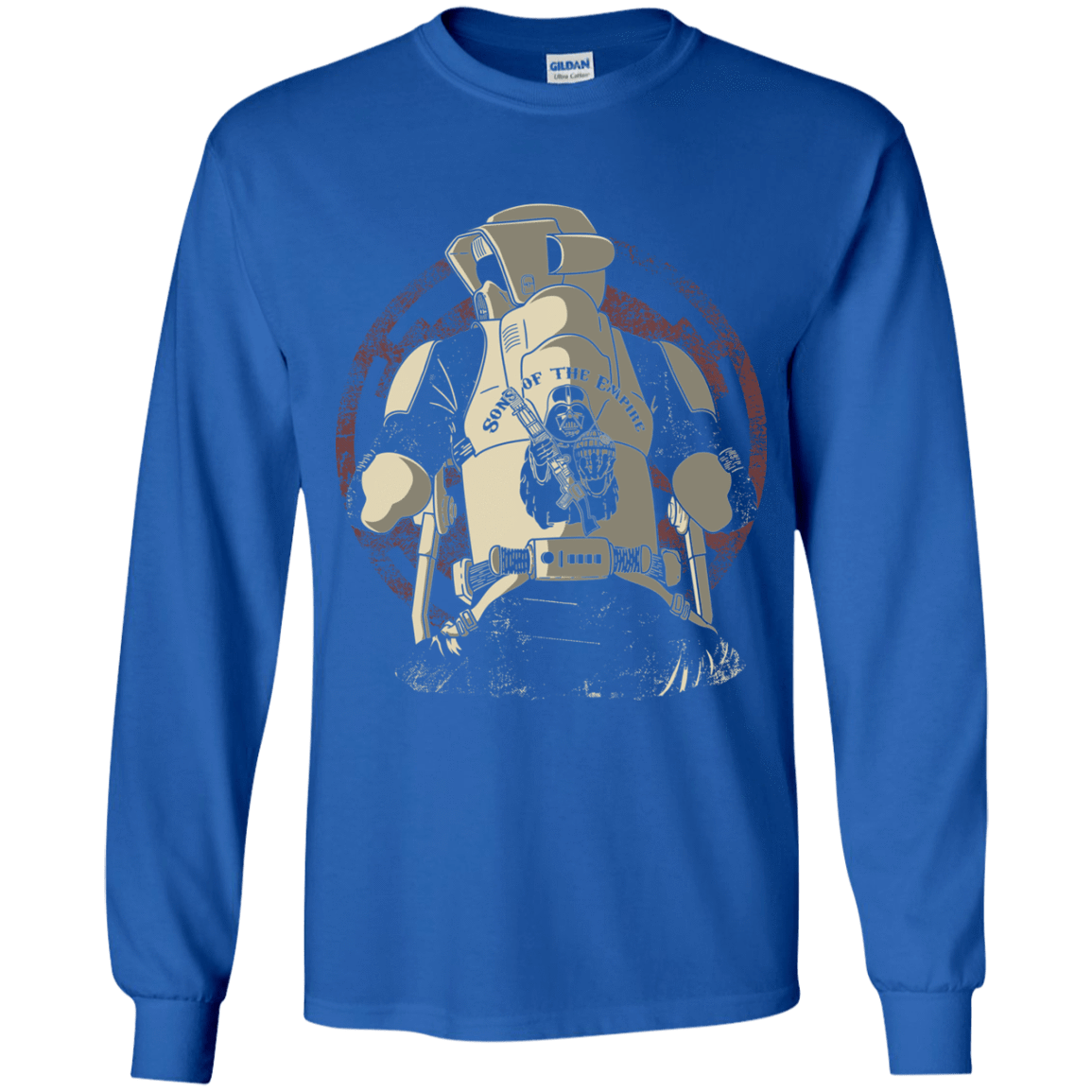 T-Shirts Royal / YS Sons of the Empire Youth Long Sleeve T-Shirt