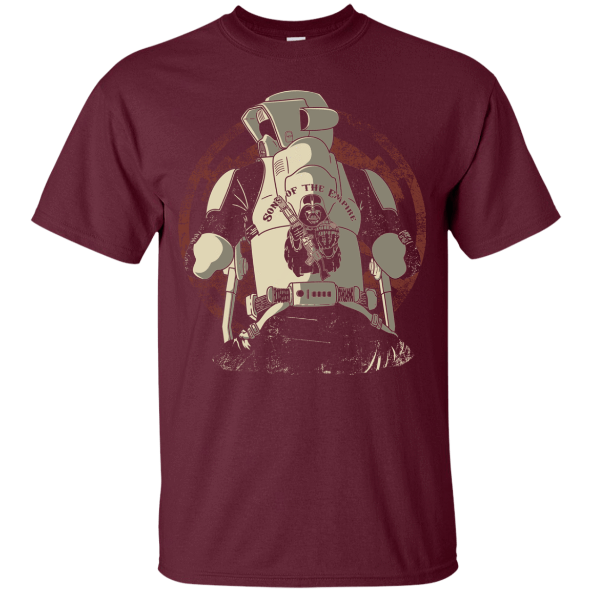 T-Shirts Maroon / YXS Sons of the Empire Youth T-Shirt