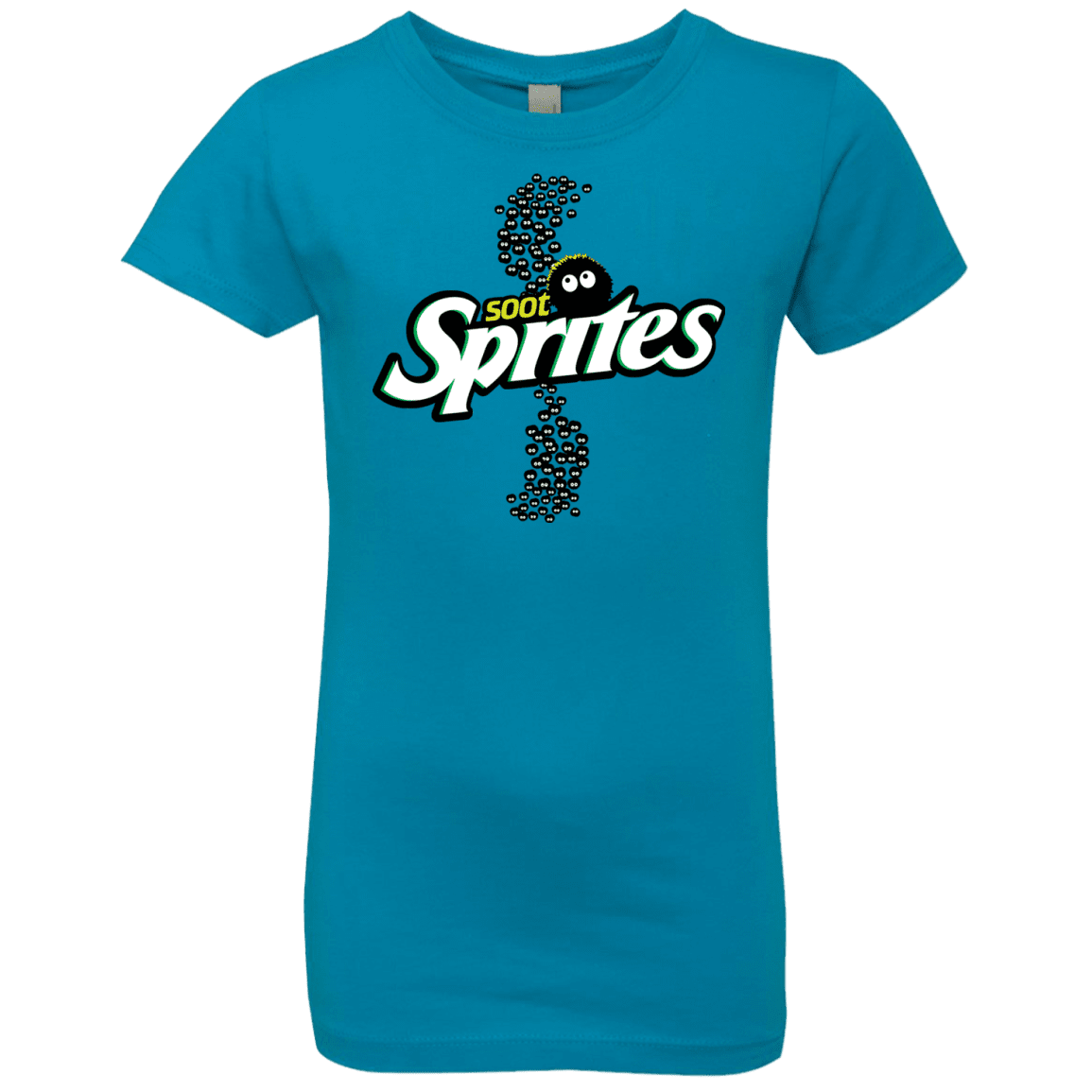 T-Shirts Turquoise / YXS Soot Sprites Girls Premium T-Shirt