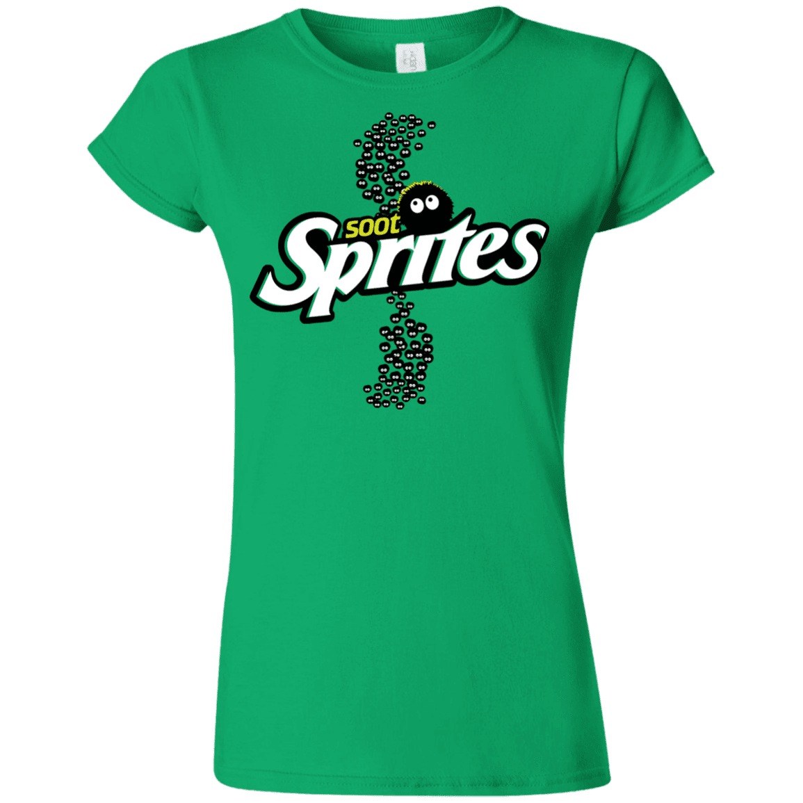 T-Shirts Irish Green / S Soot Sprites Junior Slimmer-Fit T-Shirt