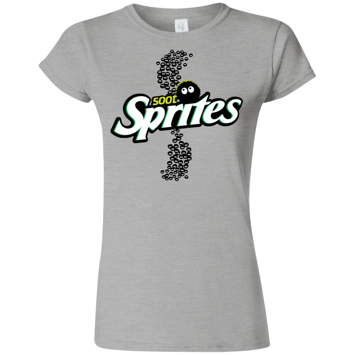 T-Shirts Sport Grey / S Soot Sprites Junior Slimmer-Fit T-Shirt