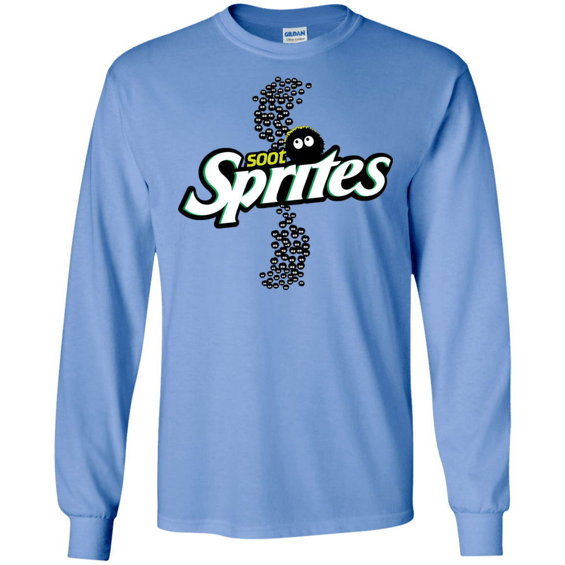 T-Shirts Carolina Blue / S Soot Sprites Men's Long Sleeve T-Shirt