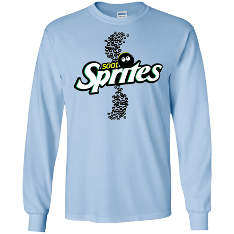 T-Shirts Light Blue / S Soot Sprites Men's Long Sleeve T-Shirt