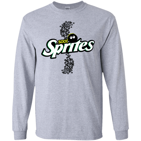 T-Shirts Sport Grey / S Soot Sprites Men's Long Sleeve T-Shirt