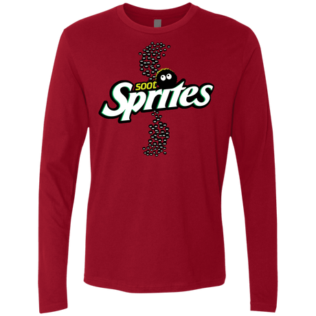 T-Shirts Cardinal / S Soot Sprites Men's Premium Long Sleeve