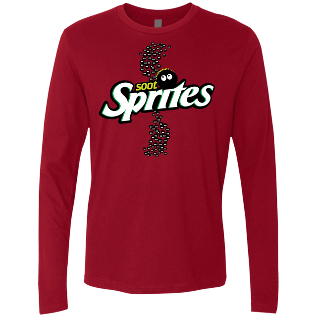 T-Shirts Cardinal / S Soot Sprites Men's Premium Long Sleeve
