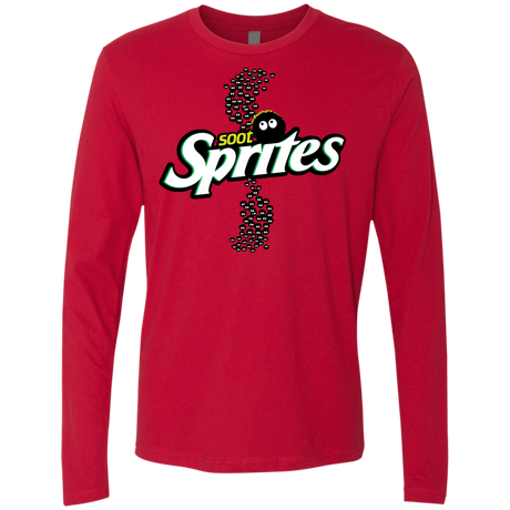 T-Shirts Red / S Soot Sprites Men's Premium Long Sleeve