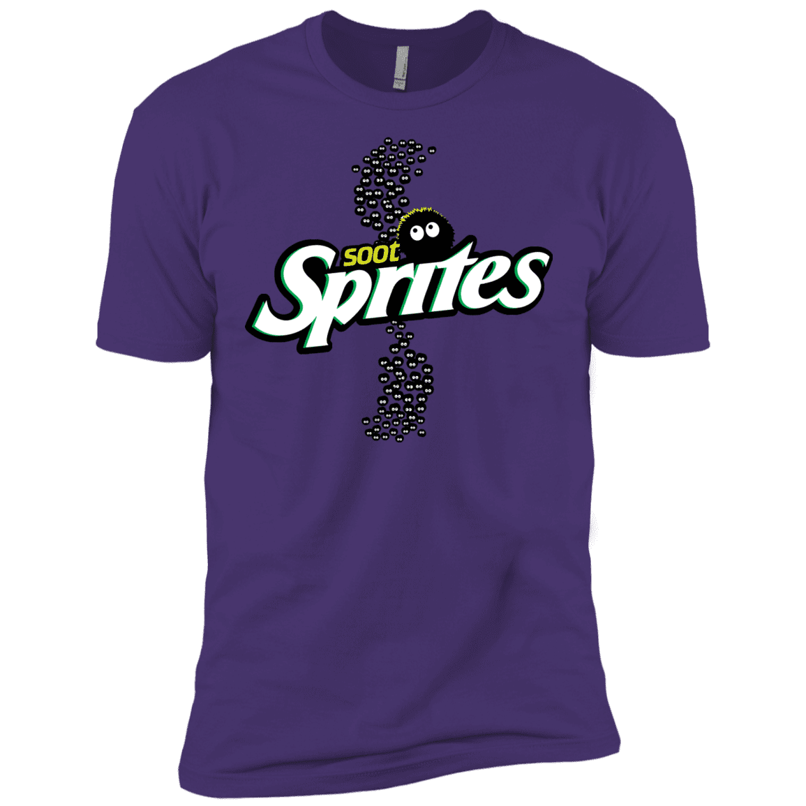 T-Shirts Purple Rush/ / X-Small Soot Sprites Men's Premium T-Shirt