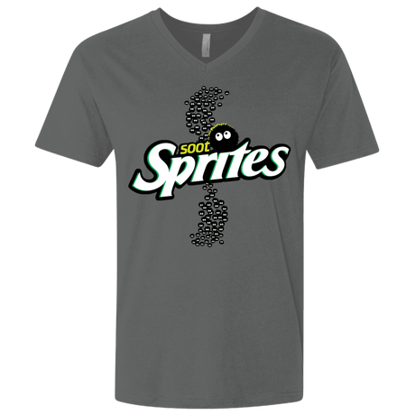 T-Shirts Heavy Metal / X-Small Soot Sprites Men's Premium V-Neck