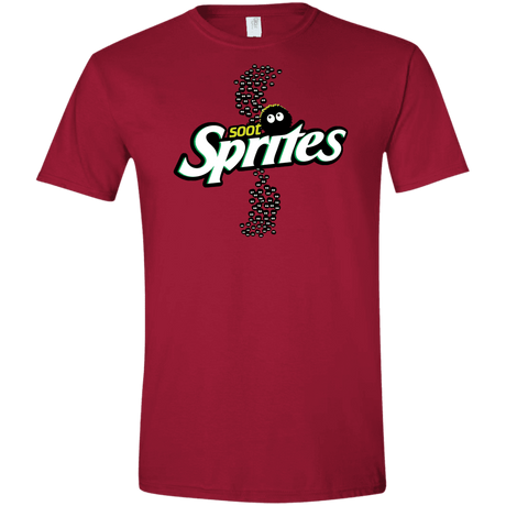 T-Shirts Cardinal Red / S Soot Sprites Men's Semi-Fitted Softstyle