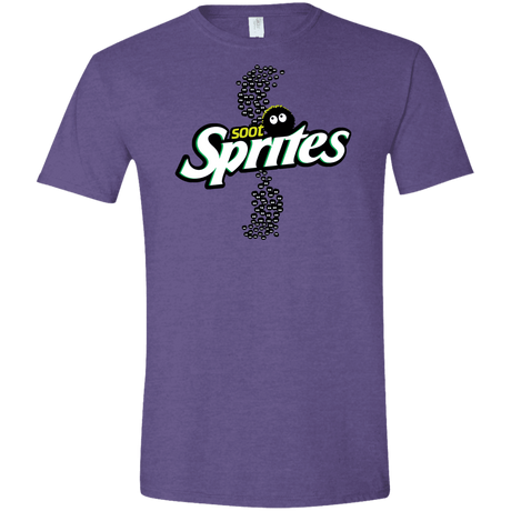 T-Shirts Heather Purple / S Soot Sprites Men's Semi-Fitted Softstyle