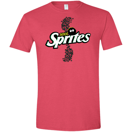 T-Shirts Heather Red / S Soot Sprites Men's Semi-Fitted Softstyle