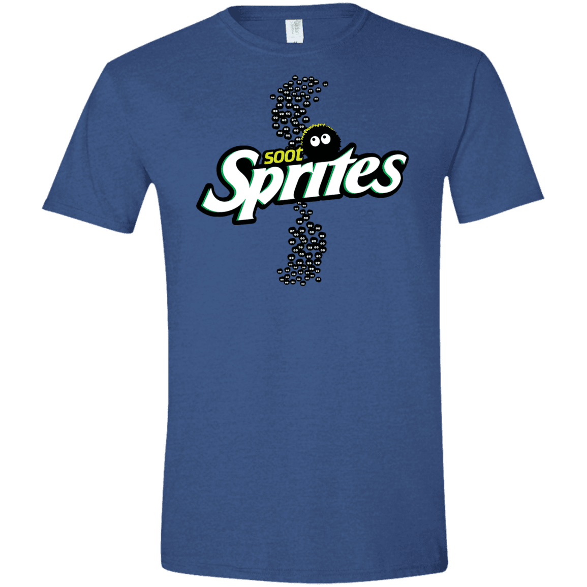 T-Shirts Heather Royal / X-Small Soot Sprites Men's Semi-Fitted Softstyle