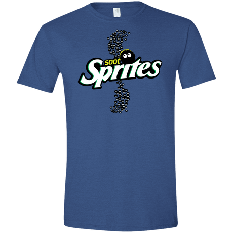 T-Shirts Heather Royal / X-Small Soot Sprites Men's Semi-Fitted Softstyle