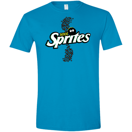 T-Shirts Sapphire / S Soot Sprites Men's Semi-Fitted Softstyle