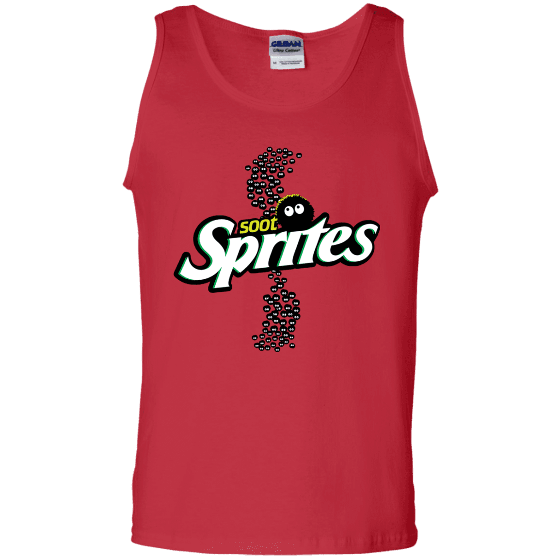 T-Shirts Red / S Soot Sprites Men's Tank Top