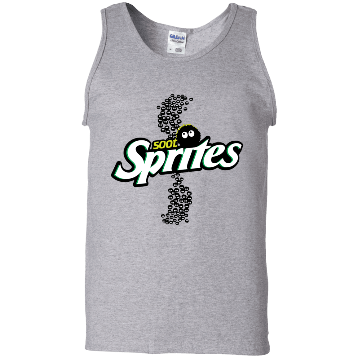 T-Shirts Sport Grey / S Soot Sprites Men's Tank Top