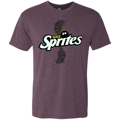 T-Shirts Vintage Purple / S Soot Sprites Men's Triblend T-Shirt