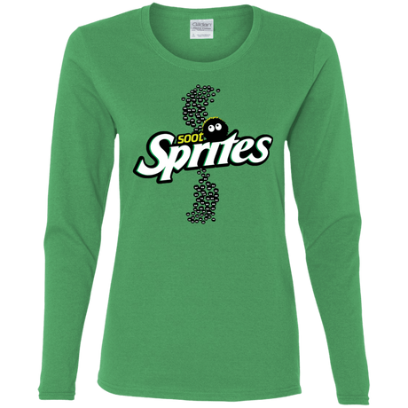 T-Shirts Irish Green / S Soot Sprites Women's Long Sleeve T-Shirt