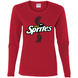 T-Shirts Red / S Soot Sprites Women's Long Sleeve T-Shirt