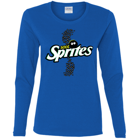 T-Shirts Royal / S Soot Sprites Women's Long Sleeve T-Shirt