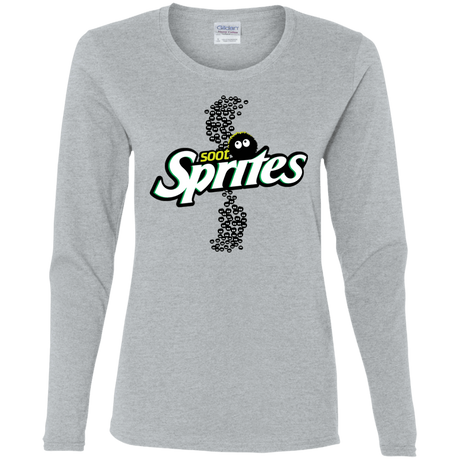 T-Shirts Sport Grey / S Soot Sprites Women's Long Sleeve T-Shirt