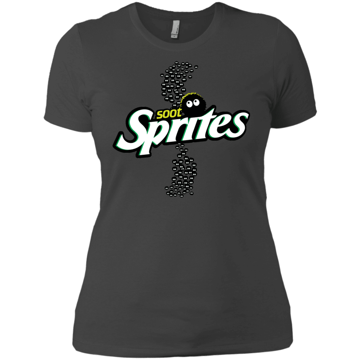 T-Shirts Heavy Metal / X-Small Soot Sprites Women's Premium T-Shirt