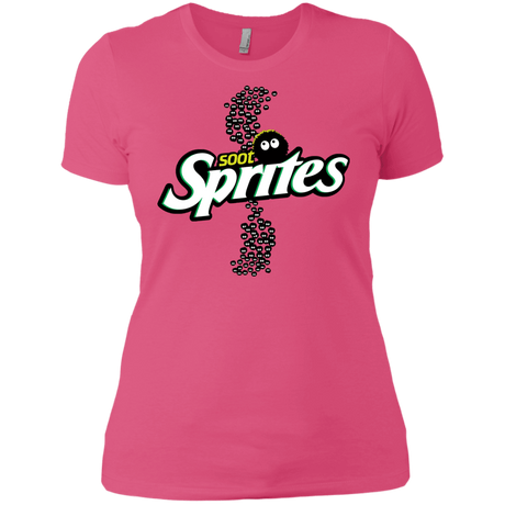 T-Shirts Hot Pink / X-Small Soot Sprites Women's Premium T-Shirt