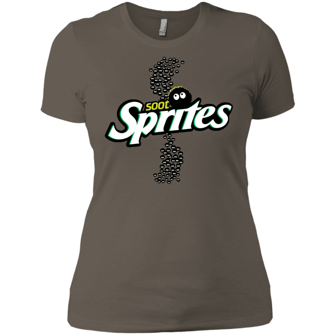 T-Shirts Warm Grey / X-Small Soot Sprites Women's Premium T-Shirt