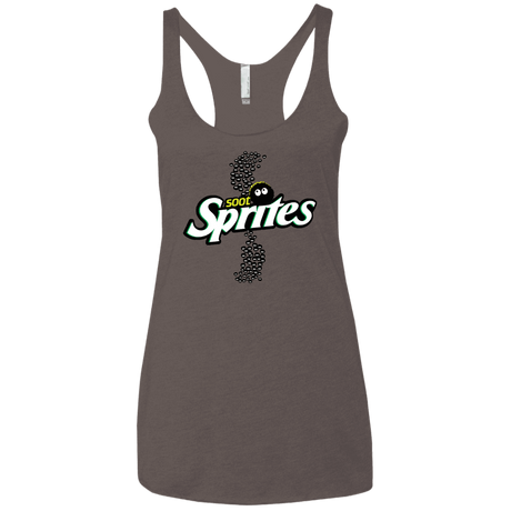 T-Shirts Macchiato / X-Small Soot Sprites Women's Triblend Racerback Tank