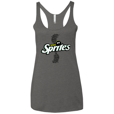 T-Shirts Premium Heather / X-Small Soot Sprites Women's Triblend Racerback Tank
