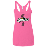 T-Shirts Vintage Pink / X-Small Soot Sprites Women's Triblend Racerback Tank