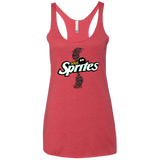 T-Shirts Vintage Red / X-Small Soot Sprites Women's Triblend Racerback Tank