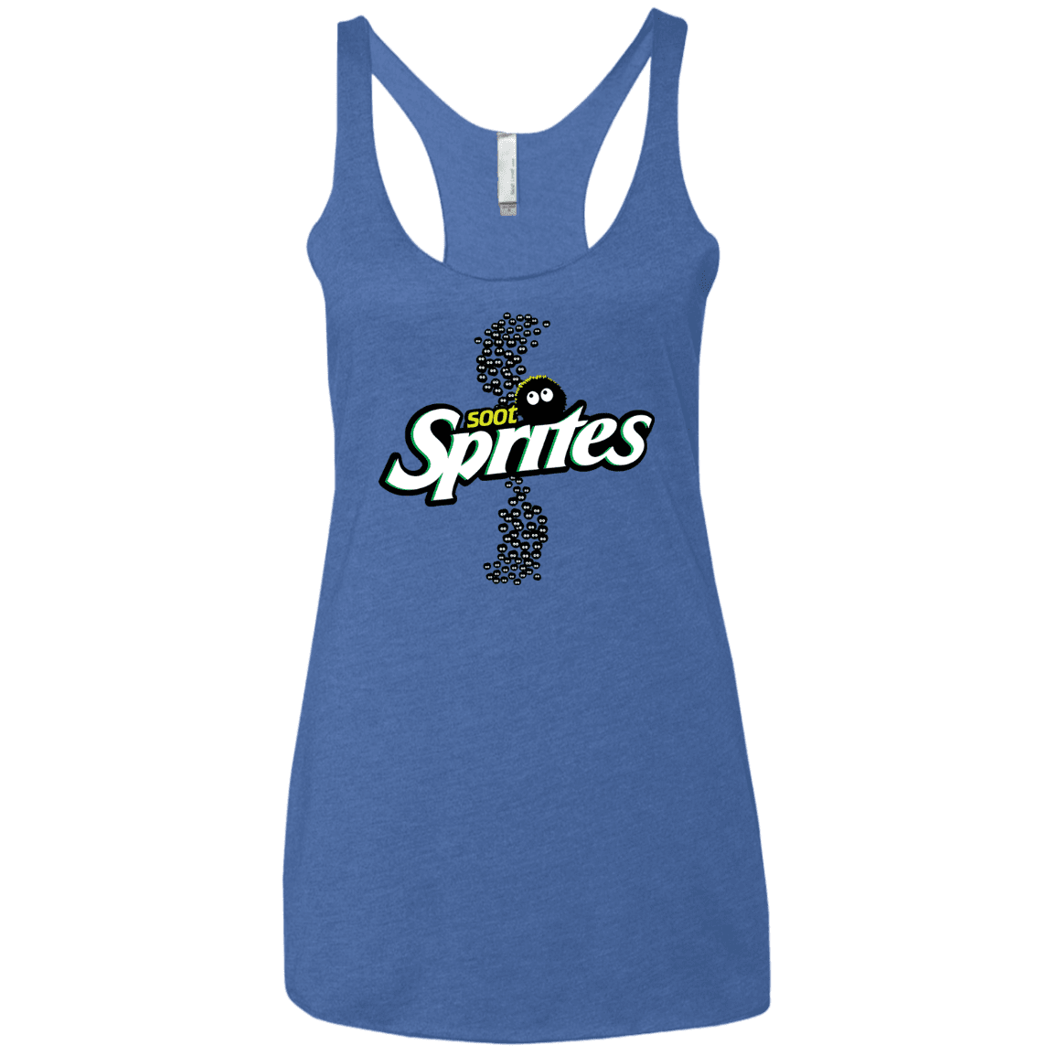 T-Shirts Vintage Royal / X-Small Soot Sprites Women's Triblend Racerback Tank