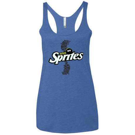 T-Shirts Vintage Royal / X-Small Soot Sprites Women's Triblend Racerback Tank