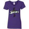 T-Shirts Purple / S Soot Sprites Women's V-Neck T-Shirt
