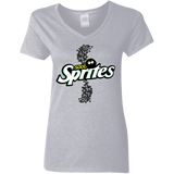 T-Shirts Sport Grey / S Soot Sprites Women's V-Neck T-Shirt