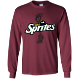 T-Shirts Maroon / YS Soot Sprites Youth Long Sleeve T-Shirt