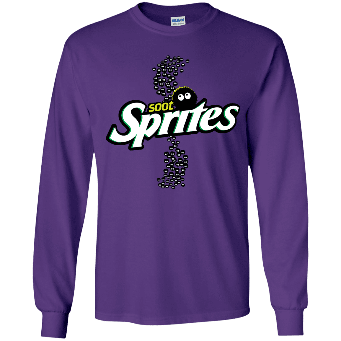 T-Shirts Purple / YS Soot Sprites Youth Long Sleeve T-Shirt