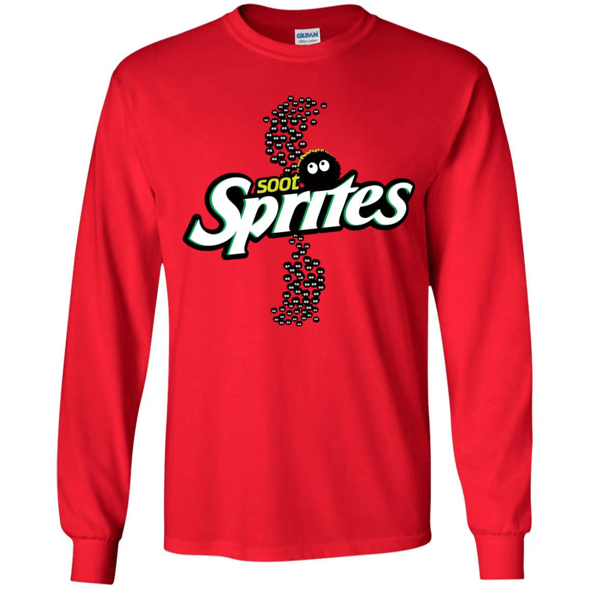 T-Shirts Red / YS Soot Sprites Youth Long Sleeve T-Shirt